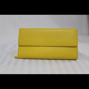 Yellow Lodis Wallet